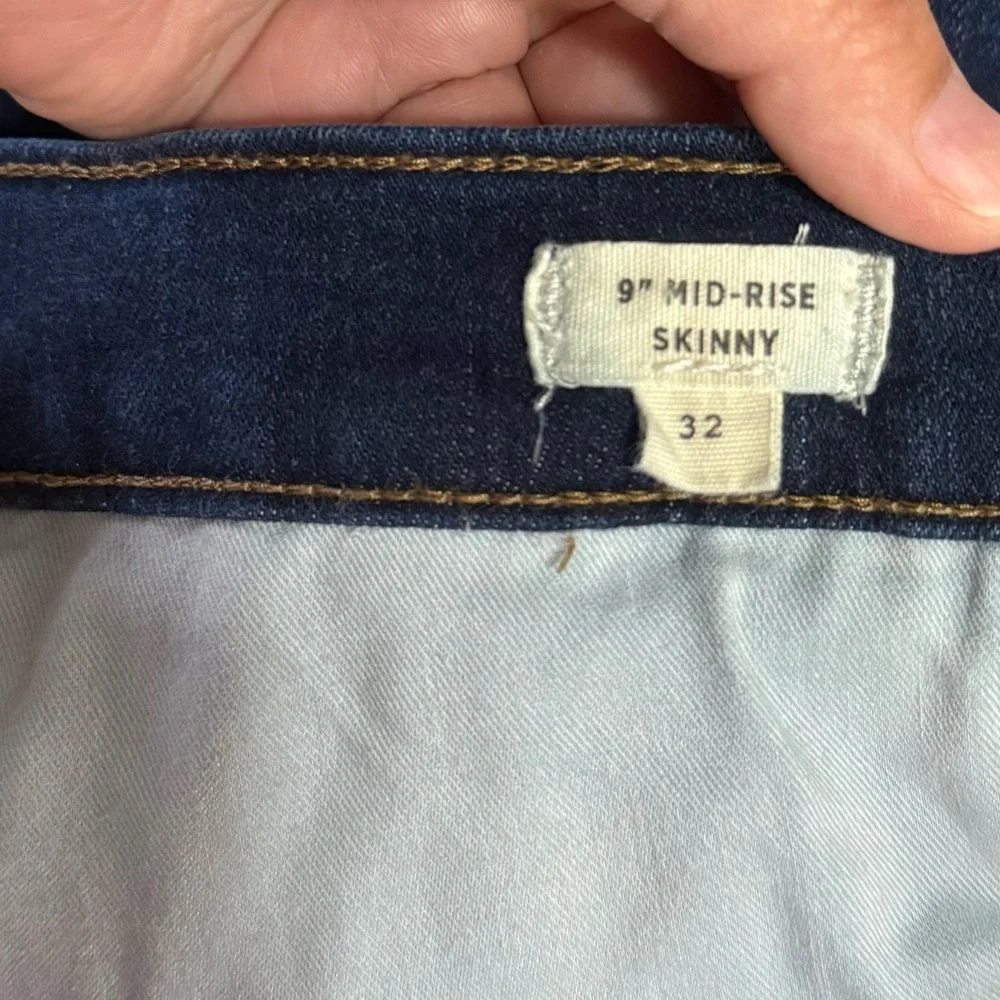 Madewell 9 Mid-Rise Campton Wash Magic Pockets Skinny Jeans